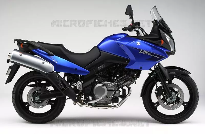 * PHOTOGRAPHIE DE COULEUR DL650AK7 * Suzuki MOTO 650 V-STROM 2009  DL650K9(E2)