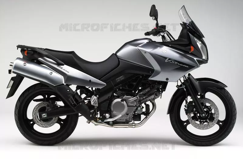 * PHOTOGRAPHIE DE COULEUR DL650K7 * Suzuki MOTO 650 V-STROM 2009  DL650UEK9(E2)
