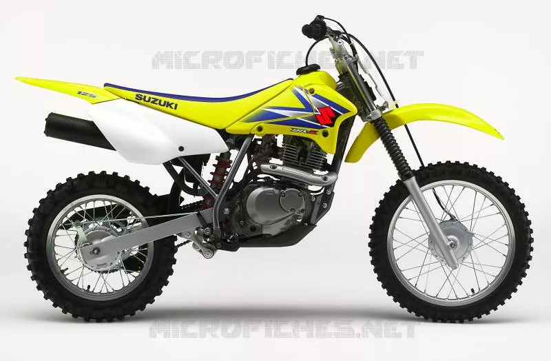 * PHOTOGRAPHIE DE COULEUR DR-Z125K6 * Suzuki MOTO 125 DR-Z 2003  DR-Z125LK3(E3/E28)