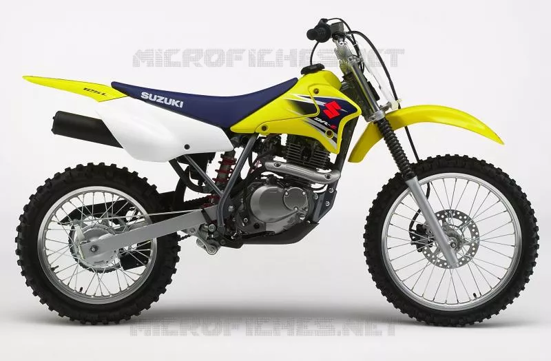 * PHOTOGRAPHIE DE COULEUR DR-Z125LK7 * Suzuki MOTO 125 DR-Z 2005  DR-Z125LK5(E3/E28)