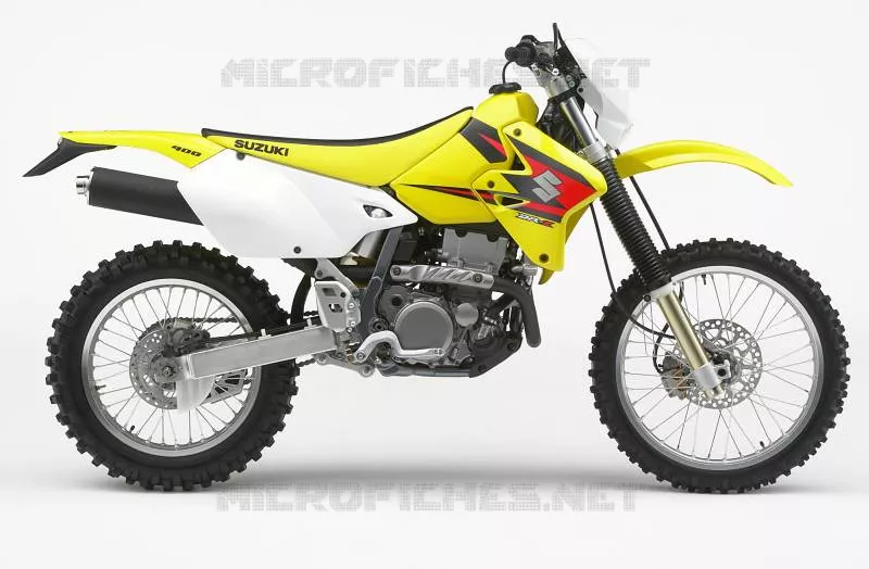 * PHOTOGRAPHIE DE COULEUR DR-Z400EK5 * Suzuki MOTO 400 DR-Z 2006  DR-Z400EK6(E1)