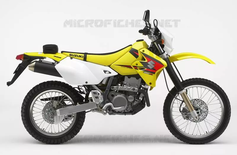 * PHOTOGRAPHIE DE COULEUR DR-Z400SK5 * Suzuki MOTO 400 DR-Z 2008  DR-Z400SK8(E2)