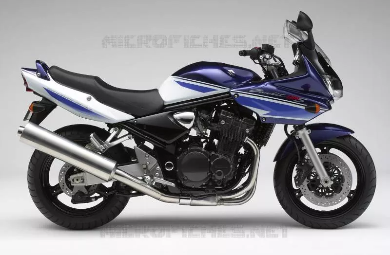 * PHOTOGRAPHIE DE COULEUR GSF1200SZK5 * Suzuki MOTO 1200 BANDIT 2005  GSF1200ZK5(E2)