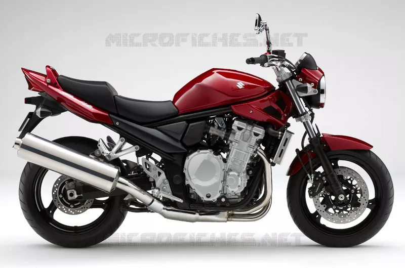 * PHOTOGRAPHIE DE COULEUR GSF1250K8 * Suzuki MOTO 1250 BANDIT-S 2010  GSF1250SAL0(E2)
