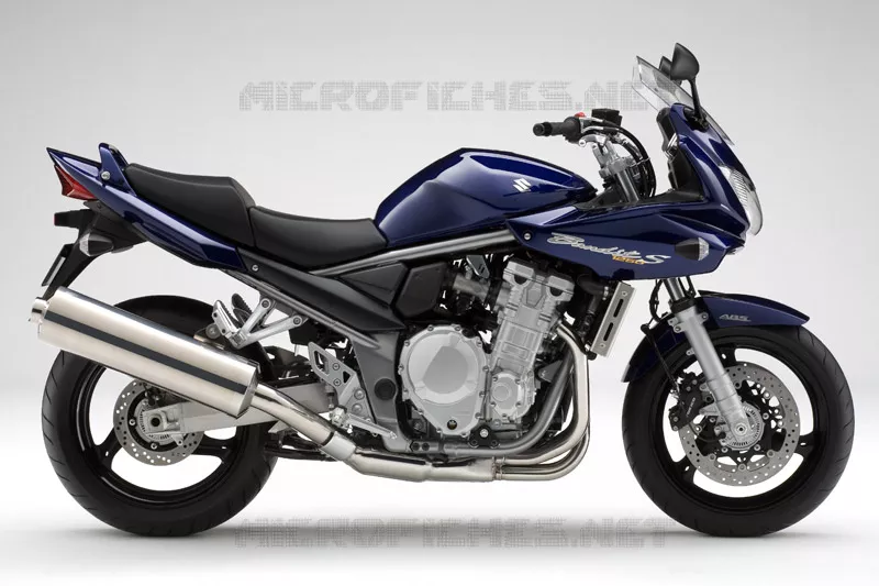 * PHOTOGRAPHIE DE COULEUR GSF1250SAK8 * Suzuki MOTO 1250 BANDIT-S 2009  GSF1250SAZK9(E2)