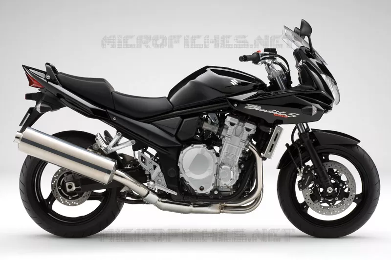 * PHOTOGRAPHIE DE COULEUR GSF1250SK8 * Suzuki MOTO 1250 BANDIT-N 2009  GSF1250K9(E2)