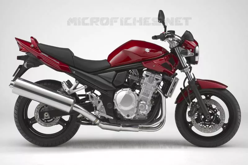 * PHOTOGRAPHIE DE COULEUR GSF650K7 * Suzuki MOTO 650 BANDIT 2008  GSF650SAK8(E2)