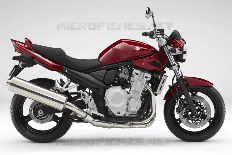 * PHOTOGRAPHIE DE COULEUR GSF650K8 * Suzuki MOTO 650 BANDIT 2007  GSF650SK7(E19)