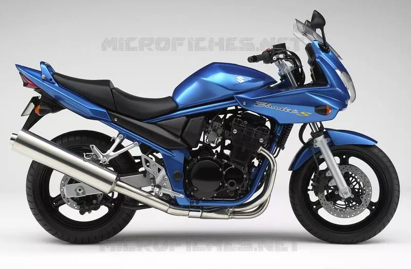 * PHOTOGRAPHIE DE COULEUR GSF650SK5 * Suzuki MOTO 650 BANDIT 2006  GSF650K6(E2)