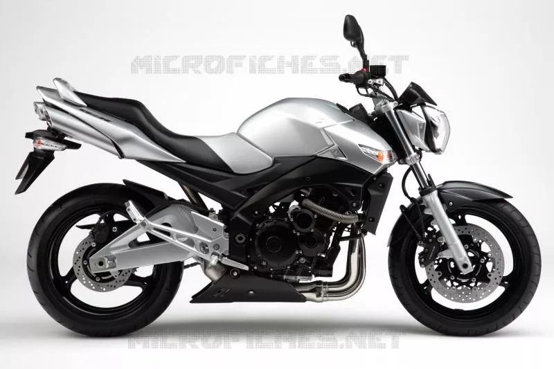 * PHOTOGRAPHIE DE COULEUR GSR600K7 * Suzuki MOTO 600 GSR 2007  GSR600UAK7(E2)