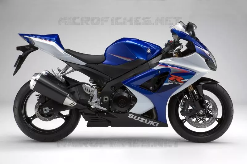 * PHOTOGRAPHIE DE COULEUR GSX-R1000K7 * Suzuki MOTO 1000 GSX-R 2007  GSX-R1000U2K7(E2)