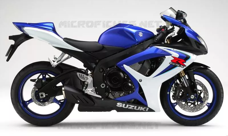 * PHOTOGRAPHIE DE COULEUR GSX-R600K6 * Suzuki MOTO 600 GSX-R 2006  GSX-R600U3K6(E2)