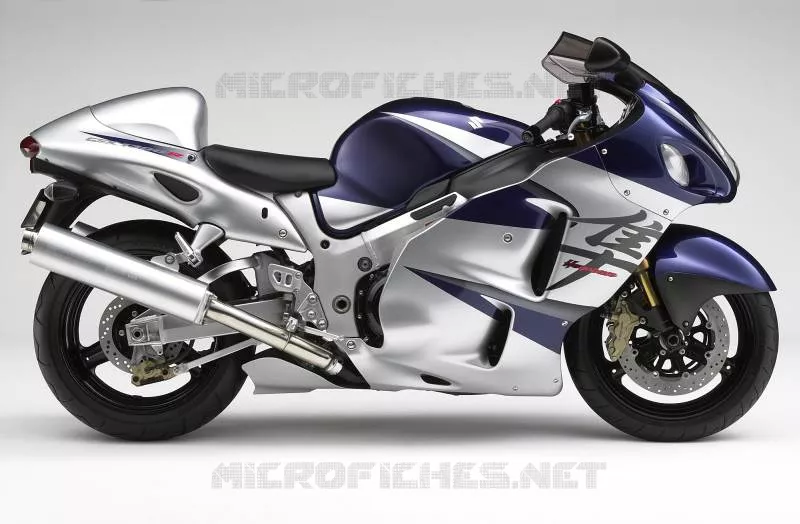 * PHOTOGRAPHIE DE COULEUR GSX1300RK5 * Suzuki MOTO 1300 HAYABUSA 2006  GSX1300RU2K6(E2)