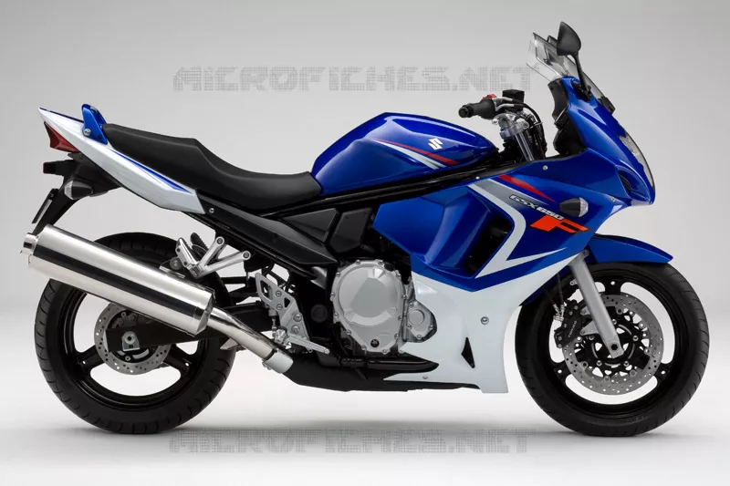 * PHOTOGRAPHIE DE COULEUR GSX650FK8 * Suzuki MOTO 650 GSX-F 2008  GSX650FK8(E2)