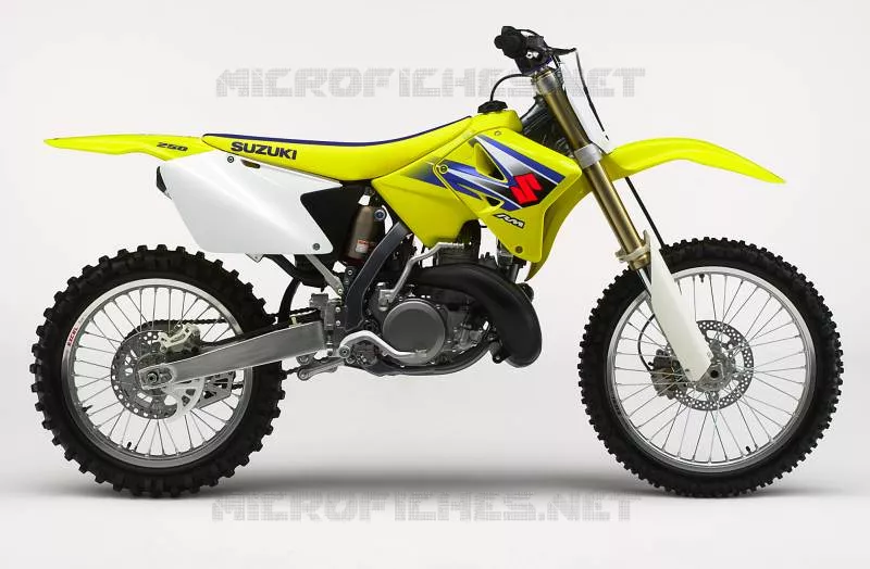 * PHOTOGRAPHIE DE COULEUR RM250K6 * Suzuki MOTO 250 RM 2003  RM250K3(E3/E28)