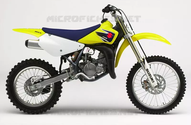 * PHOTOGRAPHIE DE COULEUR RM85LK7 * Suzuki MOTO 85 RM 2010  RM85LL0(P3/P28)