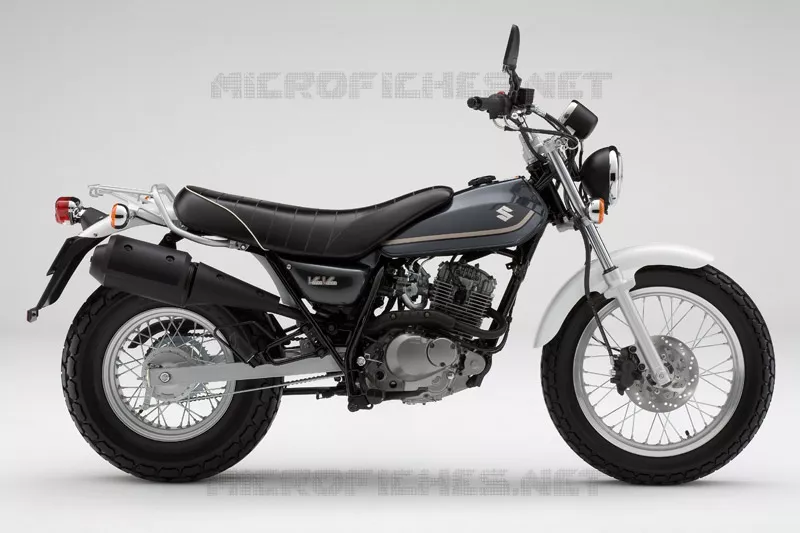 * PHOTOGRAPHIE DE COULEUR RV125K8 * Suzuki MOTO 125 VAN-VAN 2009  RV125K9(E19)