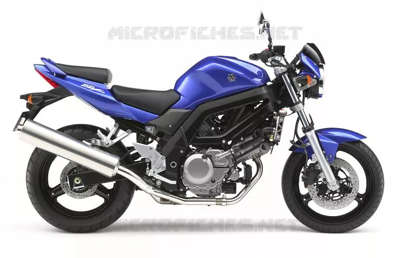 * PHOTOGRAPHIE DE COULEUR SV650K5 * Suzuki MOTO 650 SV-S 2004  SV650SK4(E2)