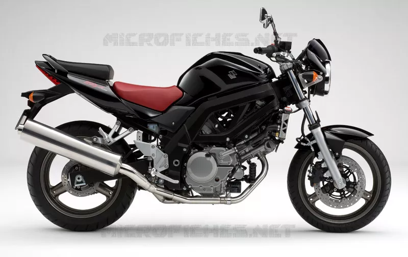 * PHOTOGRAPHIE DE COULEUR SV650K8 * Suzuki MOTO 650 SV 2009  SV650SK9(E2)