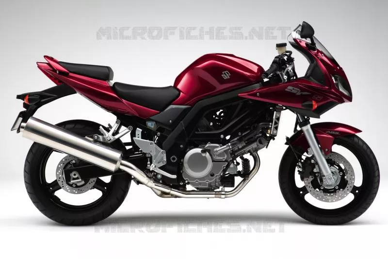 * PHOTOGRAPHIE DE COULEUR SV650SAK7 * Suzuki MOTO 650 SV 2005  SV650UK5(E2)