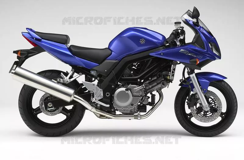 * PHOTOGRAPHIE DE COULEUR SV650SK5 * Suzuki MOTO 650 SV 2003  SV650K3(E2)