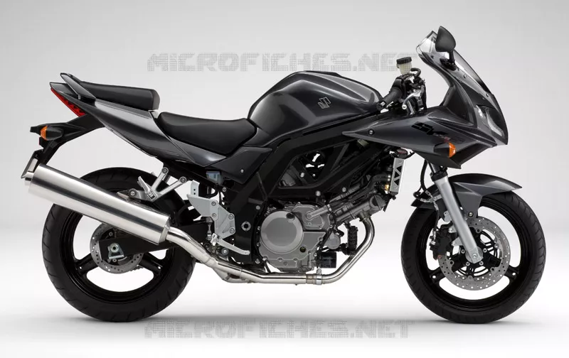 * PHOTOGRAPHIE DE COULEUR SV650SK8 * Suzuki MOTO 650 SV 2008  SV650SK8(E3/E28)