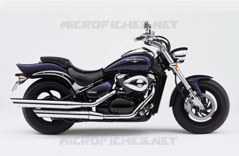 * PHOTOGRAPHIE DE COULEUR VZ800K7 * Suzuki MOTO 800 MARAUDER 2006  VZ800UK6(E2)