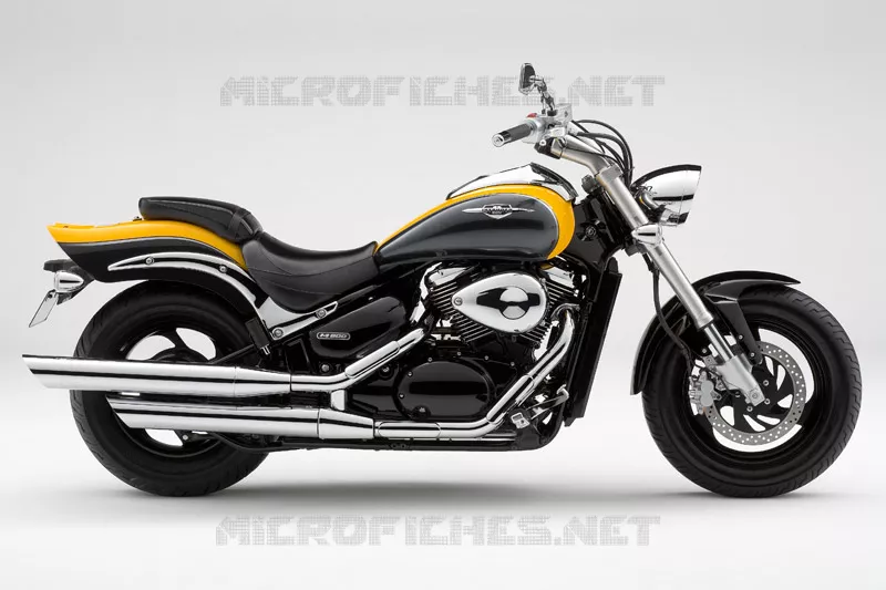 * PHOTOGRAPHIE DE COULEUR VZ800ZK8 * Suzuki MOTO 800 MARAUDER 2009  VZ800UK9(E2)