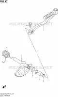 KICK pour Suzuki BURGMAN 125 2014
