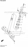 COLONNE DE DIRECTION pour Suzuki BURGMAN 400 2015