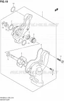 POMPE A EAU pour Suzuki BURGMAN 400 2014