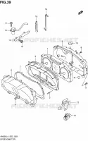 COMPTEUR (AN650ZL4 E19) pour Suzuki BURGMAN 650 2014