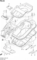 COFFRE pour Suzuki BURGMAN 650 2014