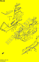 REPOSE PIEDS pour Suzuki BURGMAN 650 2014