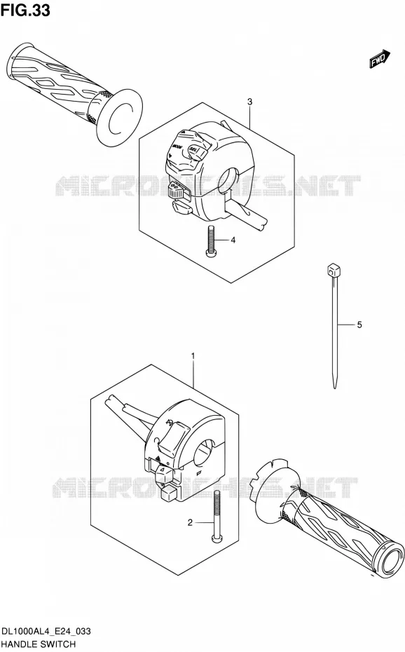 COMMODOS Suzuki MOTO 1000 V-STROM 2014  DL1000A L4 (E24)