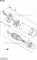 DEMARREUR pour Suzuki V-STROM 1000 2014