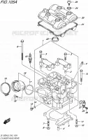 CULASSE (REAR) pour Suzuki V-STROM 1000 2015