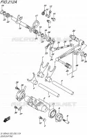 ENSEMBLE SELECTEUR DE VITESSES pour Suzuki V-STROM 1000 2016