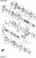 TRANSMISSION pour Suzuki V-STROM 1000 2016