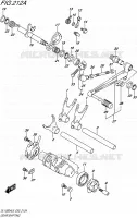 ENSEMBLE SELECTEUR DE VITESSES pour Suzuki V-STROM 1000 2016