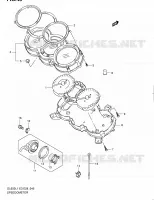 COMPTEUR (DL650L1 E28) pour Suzuki V-STROM 650 2011