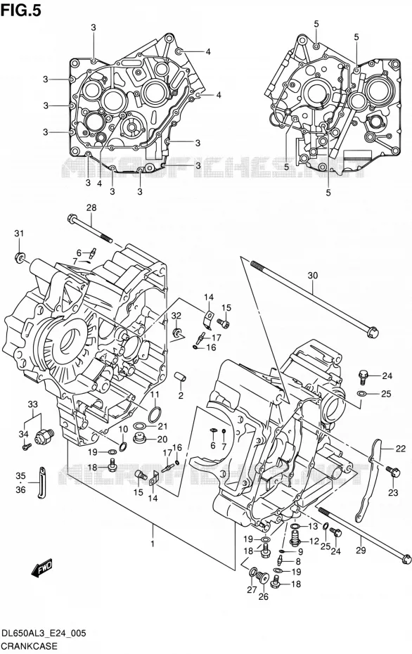 CARTER Suzuki MOTO 650 V-STROM 2013  DL650A L3 (E24)