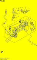 CORPS DE PAPILLON (DL650AL4 E28) pour Suzuki V-STROM 650 2014