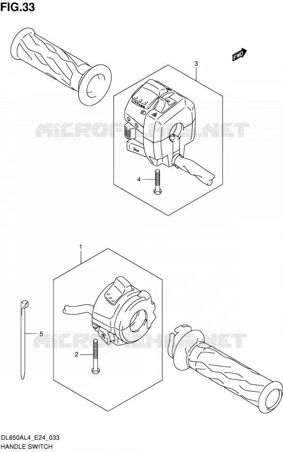 COMMODOS Suzuki MOTO 650 V-STROM 2014  DL650A L4 (E24)