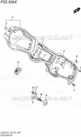 COMPTEUR (DL650XAL5 E28) pour Suzuki V-STROM 650 2015