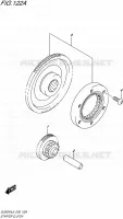 ROUE LIBRE DE DEMARREUR pour Suzuki V-STROM 650 2015