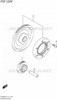 ROUE LIBRE DE DEMARREUR pour Suzuki V-STROM 650 2015