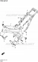 CADRE (DL650AL6 E21) pour Suzuki V-STROM 650 2016