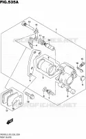ETRIER DE FREIN AVANT pour Suzuki DR 200 2015