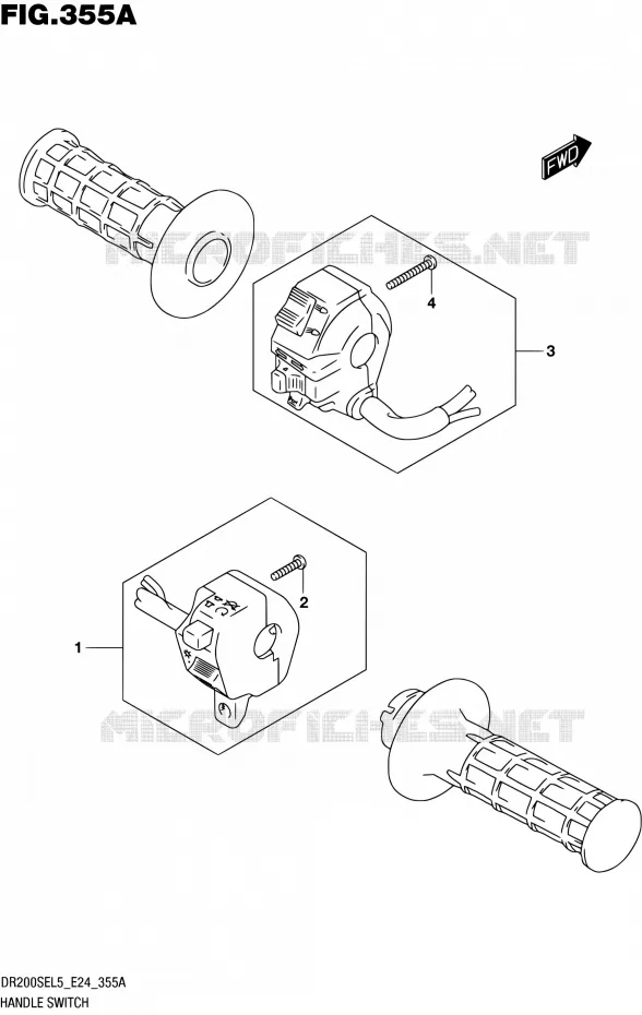 COMMODOS Suzuki MOTO 200 DR 2015  DR200SE L5 (E24)